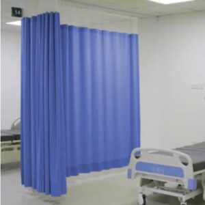 Cortina antibacteriana en L de 2.50 Largo 1 x 2.00 Largo 2 x 3.00 m Altura