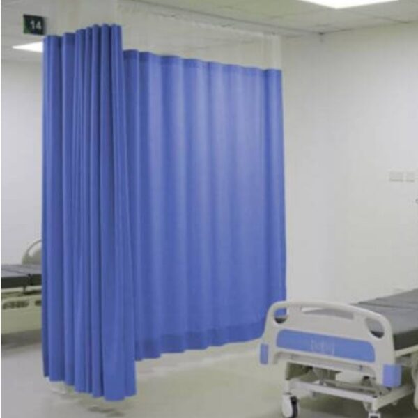 Cortina antibacteriana en L de 2.50 Largo 1 x 2.00 Largo 2 x 3.00 m Altura