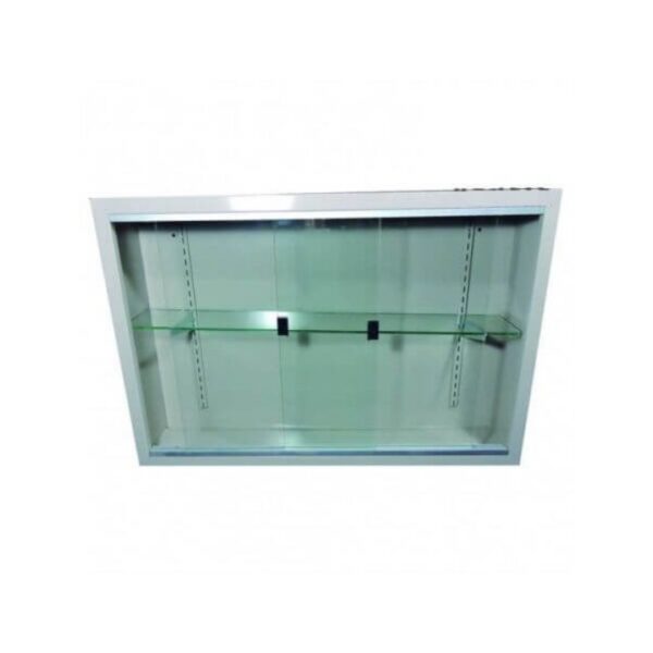 Vitrina de 90 cm contra muro