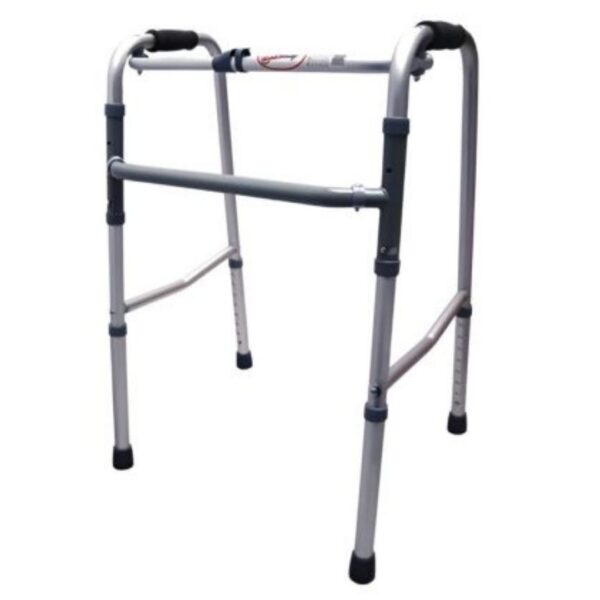 Producto 37 Andadera esmaltada plegable 2 en 1, paquete con 8 piezas