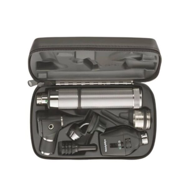 Estuche de diagnóstico, recargable de halógeno 3.5 V para ojos, oídos, nariz y garganta
