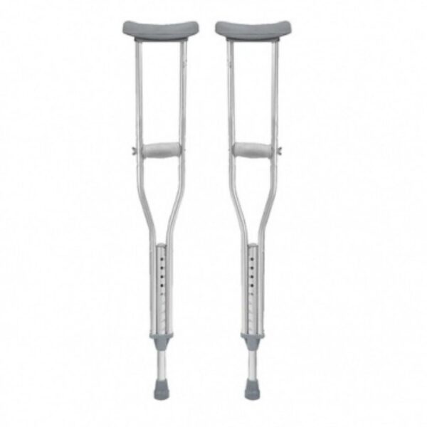 Muletas axilares ajustables de aluminio