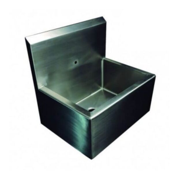 Lavabo para cirujano sencillo acero inoxidable, sin válvula